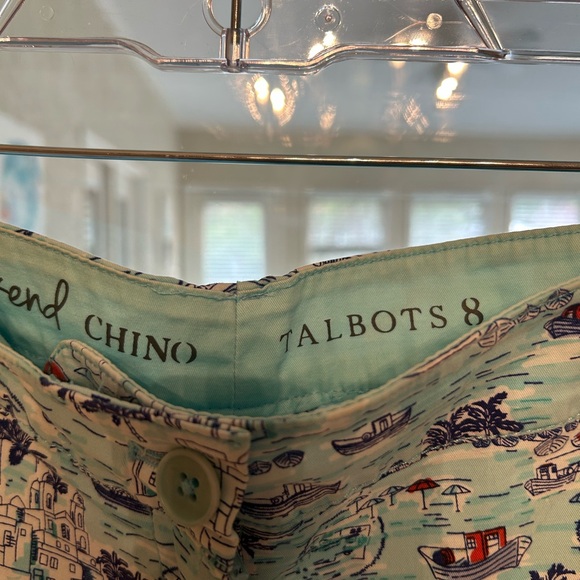 Talbots Multicolor Printed Pants - Picture 2 of 2